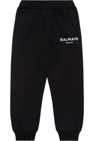 Balmain Trainingshose Aus Baumwolle Mit Logo