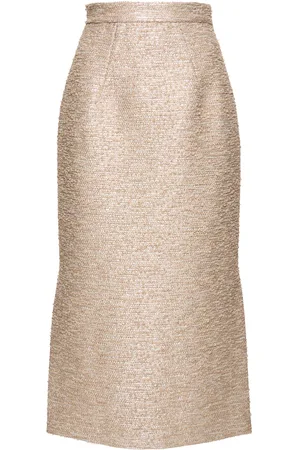 EMILIA WICKSTEAD Jacquardtweed-midirock „ariceli“