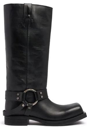 Acne Studios 40mm Hohe Stiefel Aus Leder