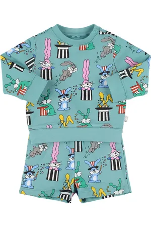 Stella McCartney Shorts Aus Baumwolle Mit Druck