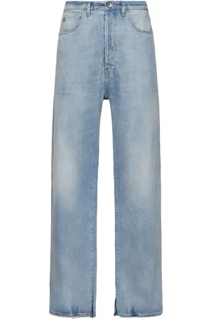 Maison Margiela Jeans Aus Baumwolldenim Mit Weitem Bein