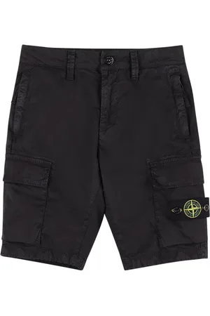Stone Island Cargoshorts Aus Stretch-baumwollgabardine