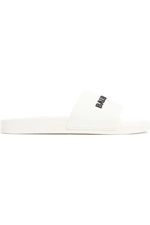 Balenciaga Sandalen Aus Gummi Mit Logo