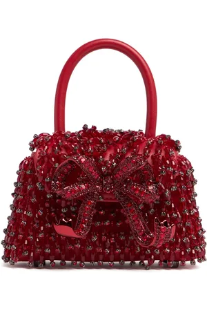 Self-Portrait Bestickte Handtasche „micro Bow“