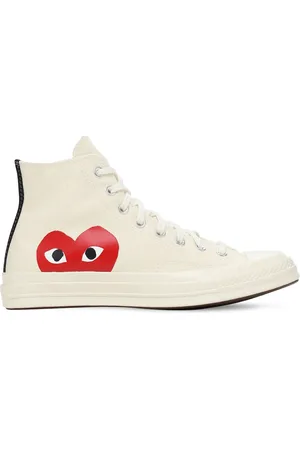 Comme des Garçons Sneakers Aus Baumwolle „play Converse“