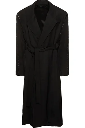 MUGLER Oversized Mantel Aus Gabardine
