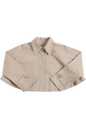 Maison Margiela Bestickte Jacke Aus Baumwollgabardine