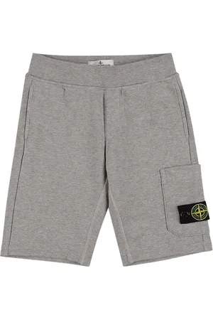 Stone Island Trainingsshorts Aus Baumwolle