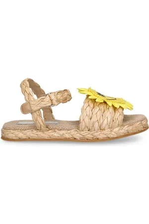 Stella McCartney Sandalen Mit Raffiaeffekt „sun“