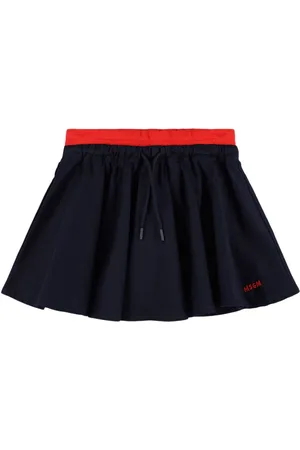 Msgm Maxirock Aus Baumwollpiqué