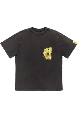 Stella McCartney T-shirt Aus Baumwolljersey Mit Spongebobdruck