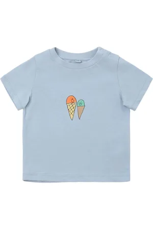 Stella McCartney T-shirt Aus Baumwolljersey Mit Druck