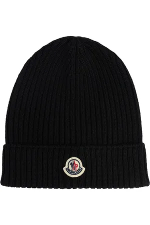 Moncler Beaniemütze Aus Baumwolle Mit Logodruck
