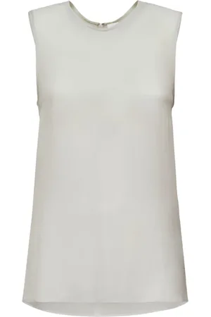 Ami Tanktop Aus Seidengeorgette
