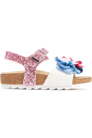MONNALISA Sandalen Mit Blumenbesatz