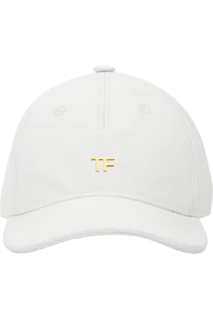 Tom Ford Baseballkappe Aus Baumwollcanvas Mit Leder