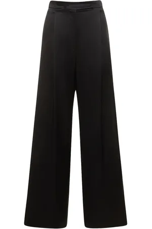 Max Mara Weite Hose Aus Seidensatin „fiesta“