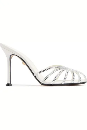 Alevì 95mm Hohe Satin-mules „soraya“