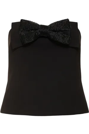 Self-Portrait Bandeau-top Aus Krepp