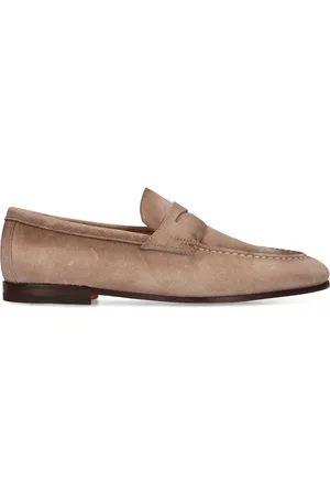 santoni Loafers Aus Wildleder „door“