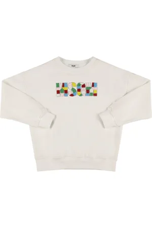 Msgm Sweatshirt Aus Baumwolle Mit Logo