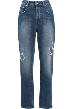 Dolce & Gabbana Boyfriend-jeans Aus Baumwolldenim