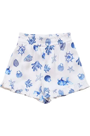 MONNALISA Shorts Aus Baumwollmischung Mit Druck