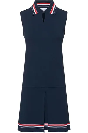 Thom Browne Minikleid Aus Viskosemischstrick