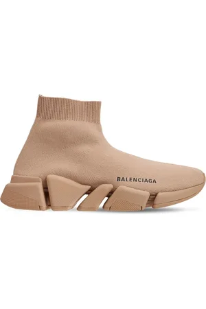 Balenciaga 30mm Hohe Sneakers Aus Recyceltem Strick "speed"