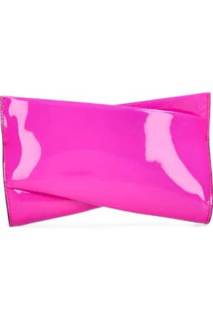 Christian Louboutin Clutch Aus Wildleder Mit Metall „loubitwist“