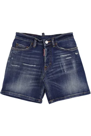 Dsquared2 Shorts Aus Baumwolldenim