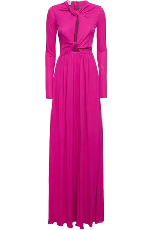 Giambattista Valli Langärmeliges Maxikleid Mit Knotendetail