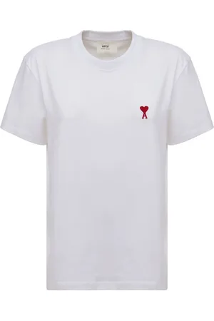 Ami T-shirt Aus Bio-baumwolle „ami De Coeur“