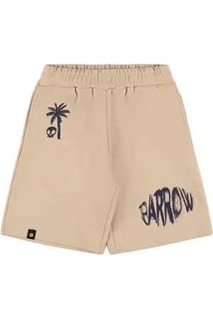 BARROW Shorts Aus Baumwollfleece Mit Druck
