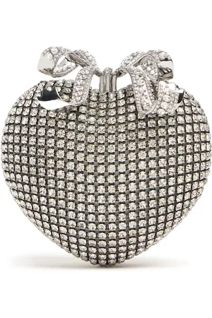 Self-Portrait Clutch Mit Kristallen „heart“