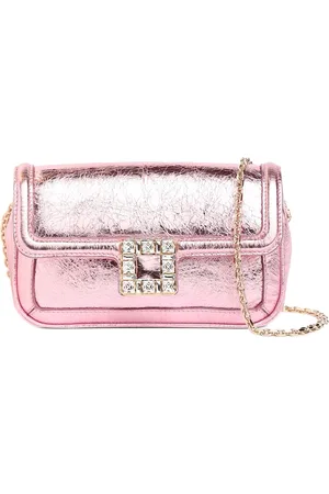 Roger Vivier Schultertasche Aus Leder „viv Jeu De Fille“