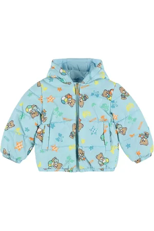 Moschino Gepolsterte Jacke Aus Bedrucktem Nylon