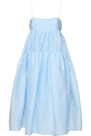 Cecilie Bahnsen Midikleid Aus Matelassé „sofie“