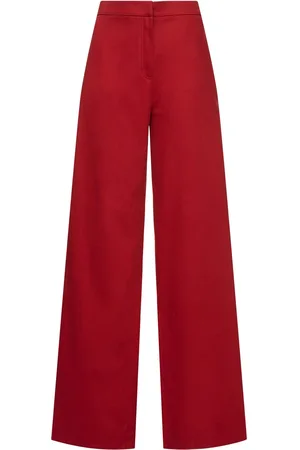 Max Mara Weite Hose Aus Baumwolltwill „ruggero“