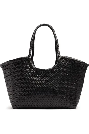 Dragon Diffusion Grosse, Gewebte Ledertasche „nantucket“
