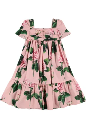 Dolce & Gabbana Bedrucktes Baumwollkleid