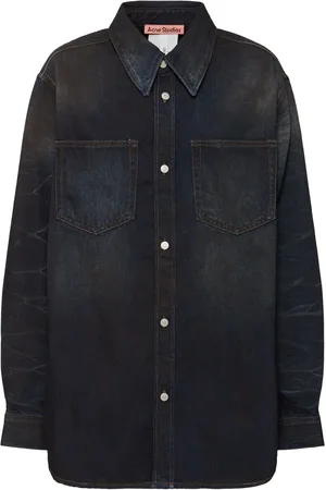 Acne Studios Overshirt Aus Denim „karto“
