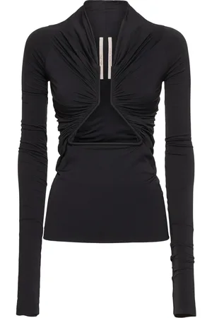 Rick Owens Jersey-top Mit Langen Ärmeln „prong“