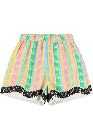 Msgm Bedruckte Shorts Aus Baumwollpopeline