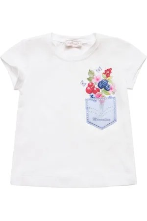 MONNALISA Printed Jersey T-shirt