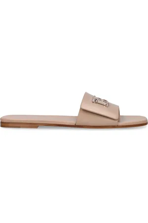 Burberry 10mm Hohe Sandalen Aus Leder „sloane“