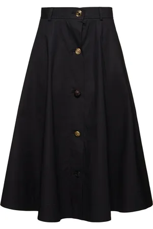 Moschino Midirock Aus Stretch-baumwollpopeline