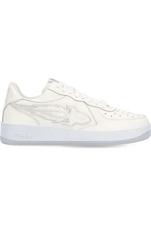 ENTERPRISE JAPAN Ledersneakers Mit Seitenlogo