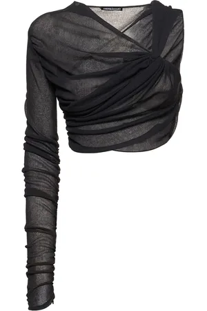 ANDREADAMO Crop-top Aus Viskose