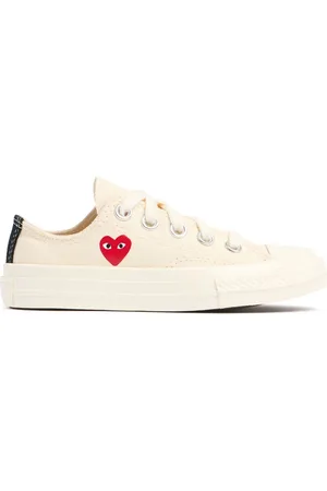 Comme des Garçons Sneakers Aus Baumwolle „play Converse“